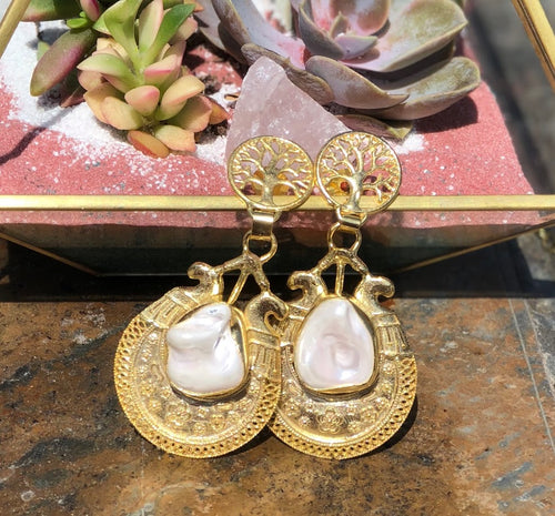 Gold Gypsy Earrings