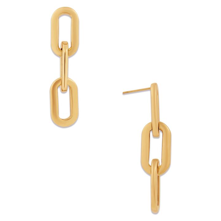 ELLIE VAIL - GAGE OVERSIZED LINK EARRING